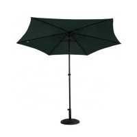 metal frame offset crank patio outdoor umbrella