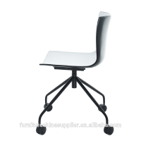 wholesale office furniture colorful swivel lift plastic seat modern chair