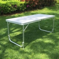 adjustable height folding table camping legs