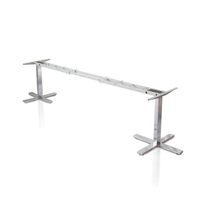 Electric Adjustable Desk Height Adjustable Table Frame Standing Desk Dual Motor 2 With X-Shaped Leg