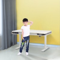 Children Study Desk Height Adjustable Manual Hand Folding Kid's Writing Table