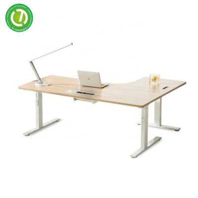 Electric Height Adjustable Office Desk of L-Shaped Height Adjustable Desk for China Height Adjustable Desk